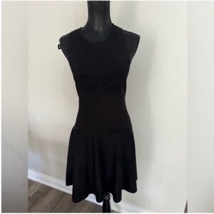 Club Monaco Women’s Black Sleeveless Mini Dress L/G